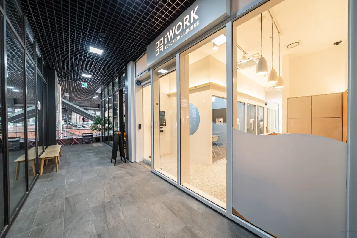 모던 공유오피스 I-WORK 인테리어